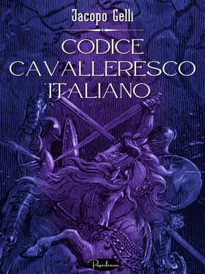 cover image of Codice cavalleresco italiano